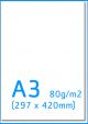 Rieter - A3 Papier BLANKO
