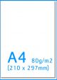 Rieter - A4 Papier BLANKO
