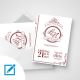 Hochzeit Save the Date A6 Royal