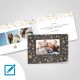 Weihnachtsfaltkarte Foto A5 quer