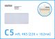 Rieter - Kuvert C5 Fenster links HKS