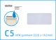 Rieter - Kuvert C5 Fenster rechts gummiert