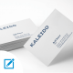 Businesscard Kaleido Privatbank - Relief, QR-Code