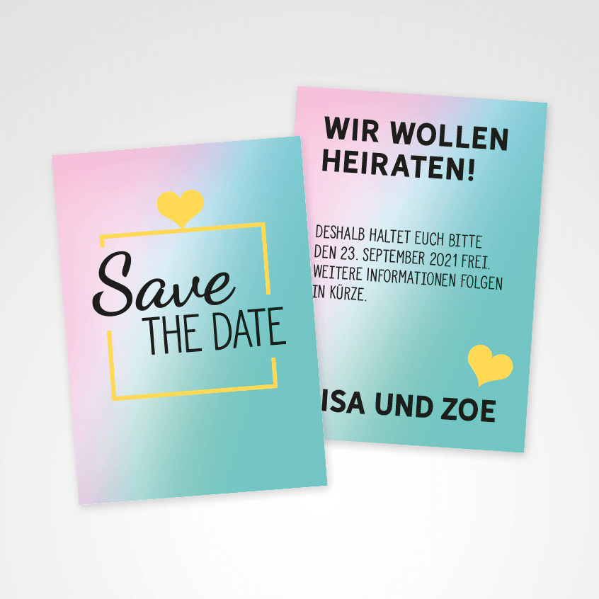 Save the date A6 Seelenverwandt