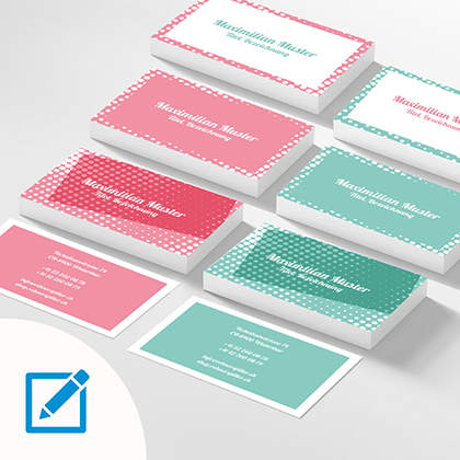 Visitenkarten Design Soft