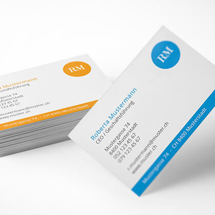 Visitenkarten Design easy